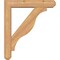 Ekena Millwork Funston Craftsman Smooth Bracket w/ Offset Brace, Western Red Cedar, 5 1/2"W x 26"D x 30"H BKT0604X26X30FST04SWR - alternate 2
